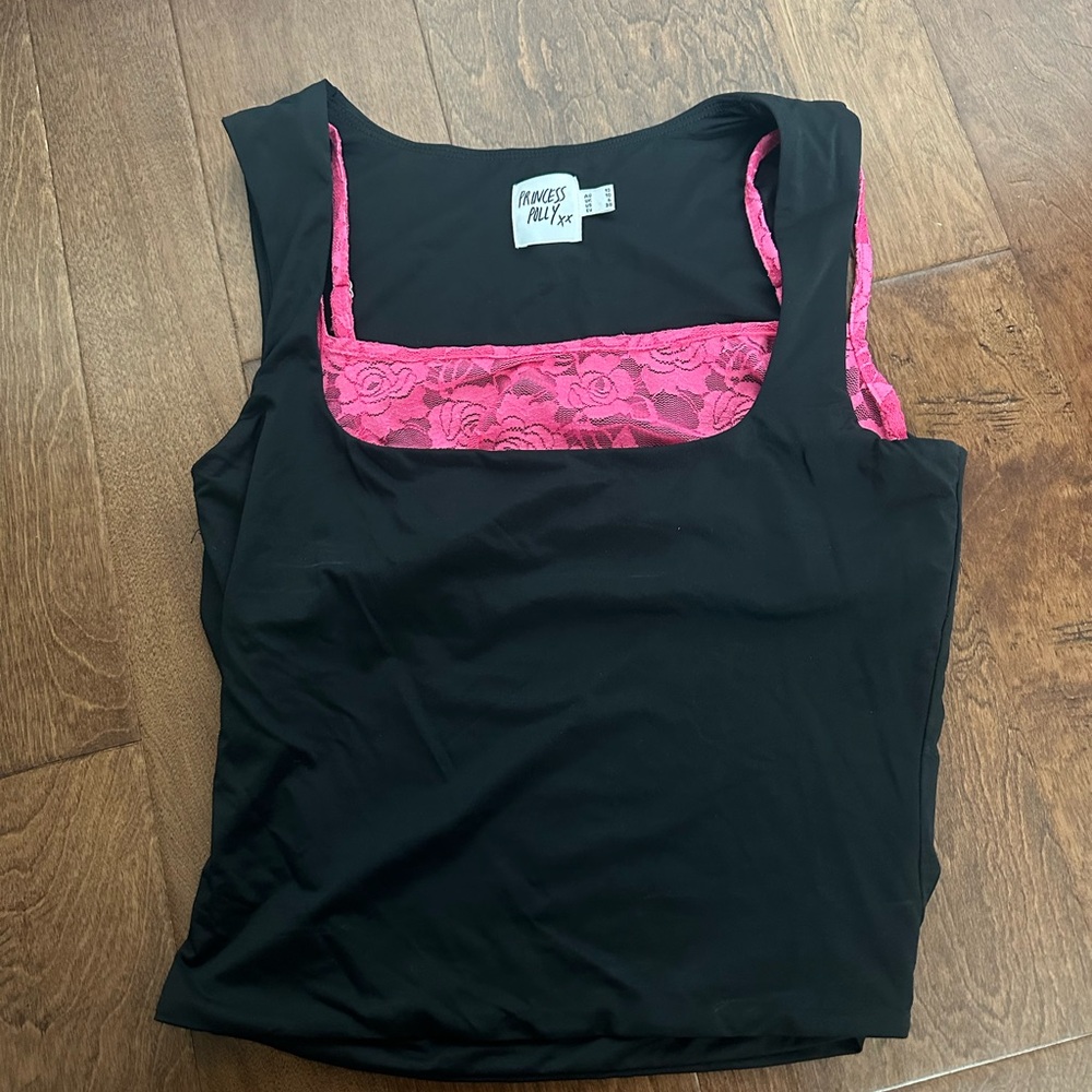 Princess Polly Black Top